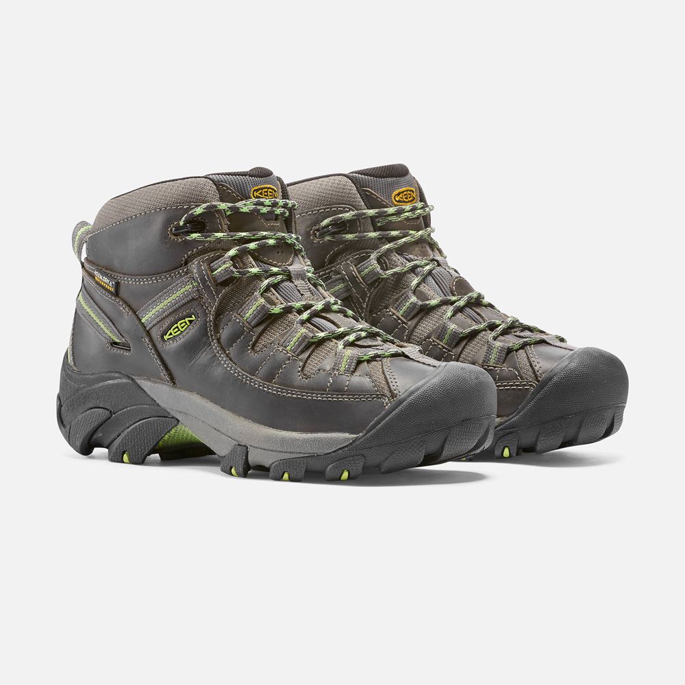 Cizme Keen Romania Dama Gri Inchis Targhee Ii Waterproof Mid 5438-YCGOB